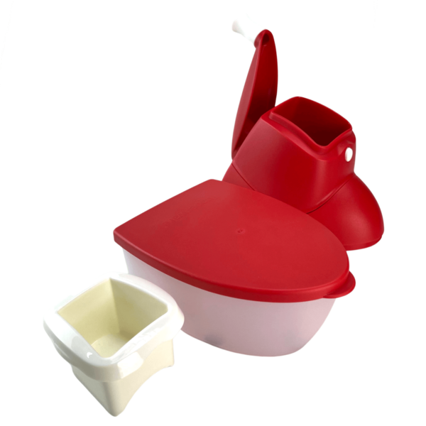 Tupperware Ralador de Queijo Vermelho - Image 2