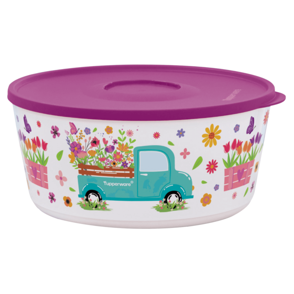 Tupperware Tigela Ilúmina Caminho das Flores 4,3 Litros